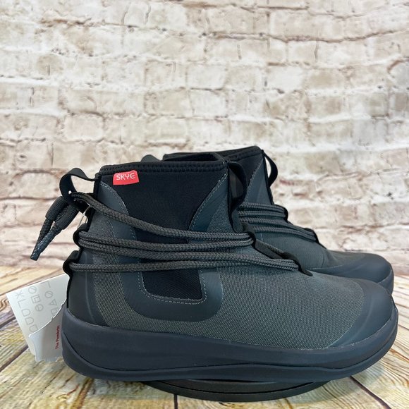 Skye Footwear Women's Black Paracord Side Zip Ankle Boots Booties Size 9.5 - Picture 1 of 9